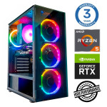 INTOP Ryzen 5 9600X 32GB DDR5 500SSD M.2 NVME+2TB RTX4060Ti 8GB no-OS